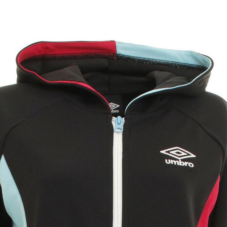 アンブロ(UMBRO) WMスウェットパーカー UMWPJF27 BLK (レディース)