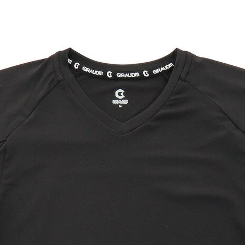ジローム(GIRAUDM) Tシャツ レディース 長袖 ドライプラス シャインブロック 864GM1HD6836 BLK (レディース)