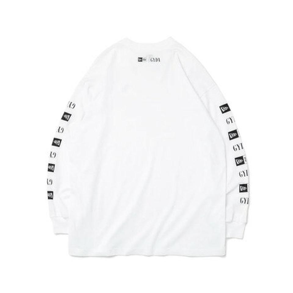 ニューエラ（NEW ERA） 長袖 オーバーサイズド コットン Tシャツ GYDA ジェイダ ロゴ 13330816 （レディース）