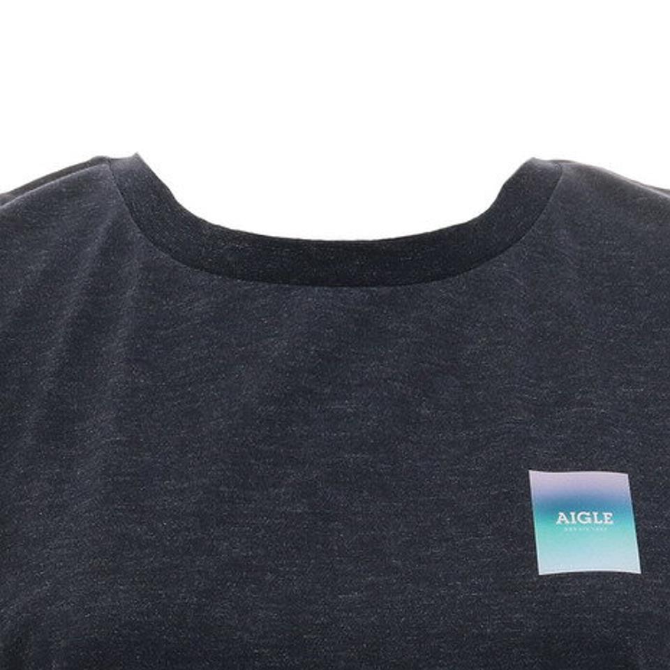 エーグル（AIGLE）（レディース）半袖Tシャツ ドライミックス ロゴTシャツ ZTF074J-075