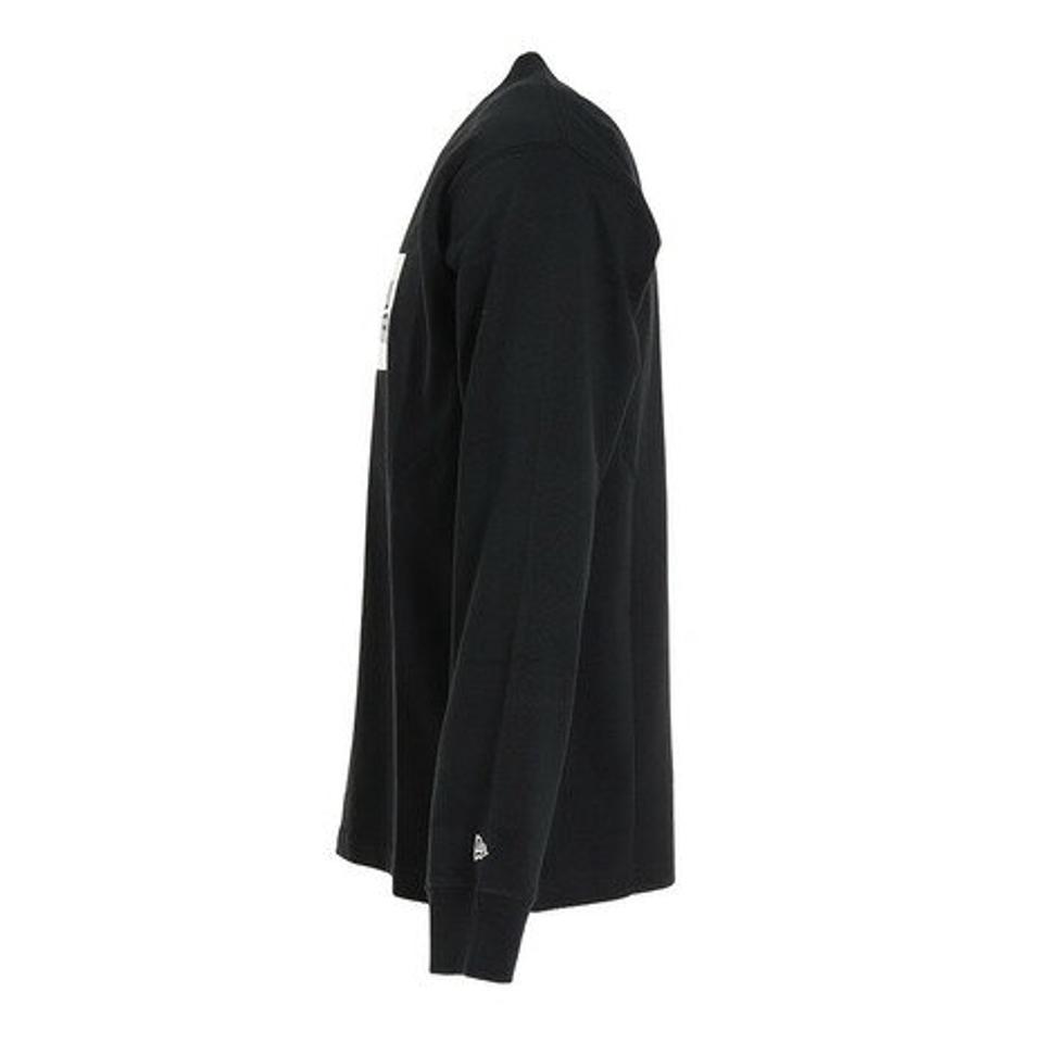 ニューエラ（NEW ERA）（メンズ）長袖 コットン Tシャツ ボックスロゴ 13334226 13334227