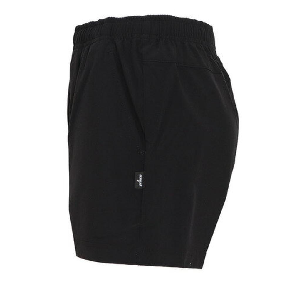 プリンス(PRINCE)(レディース)テニスウェア レディース ストレッチショートパンツ WA1305 165 BLK 吸汗速乾 UVケア