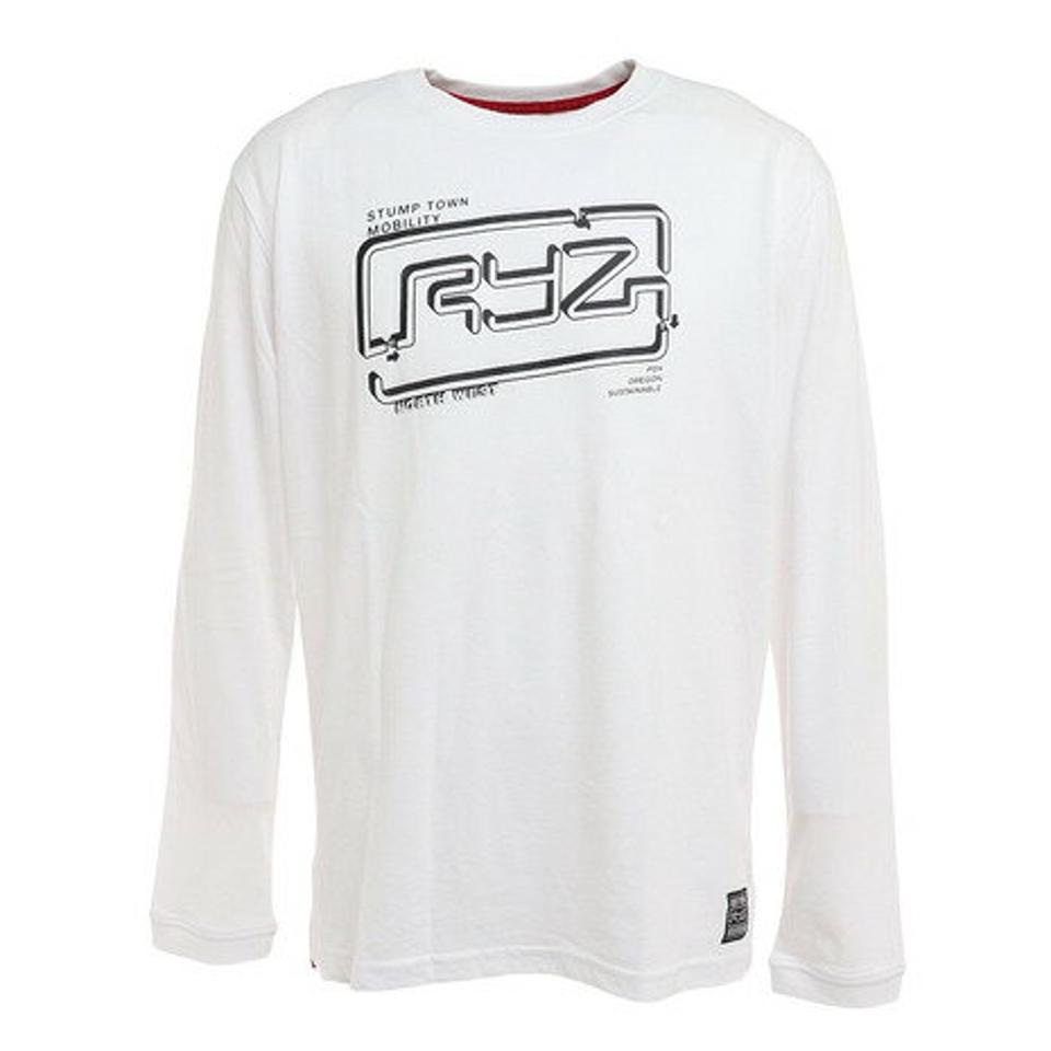 ライズ（RYZ） MOLDING 長袖Tシャツ 869R9CD8730 WHT （メンズ）