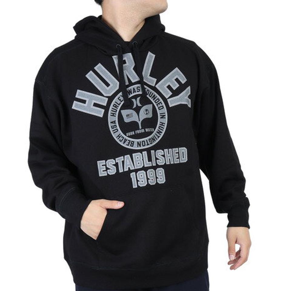 ハーレー(HURLEY)(メンズ)OHRLY スウェットフーディー MFF2200003-BLK