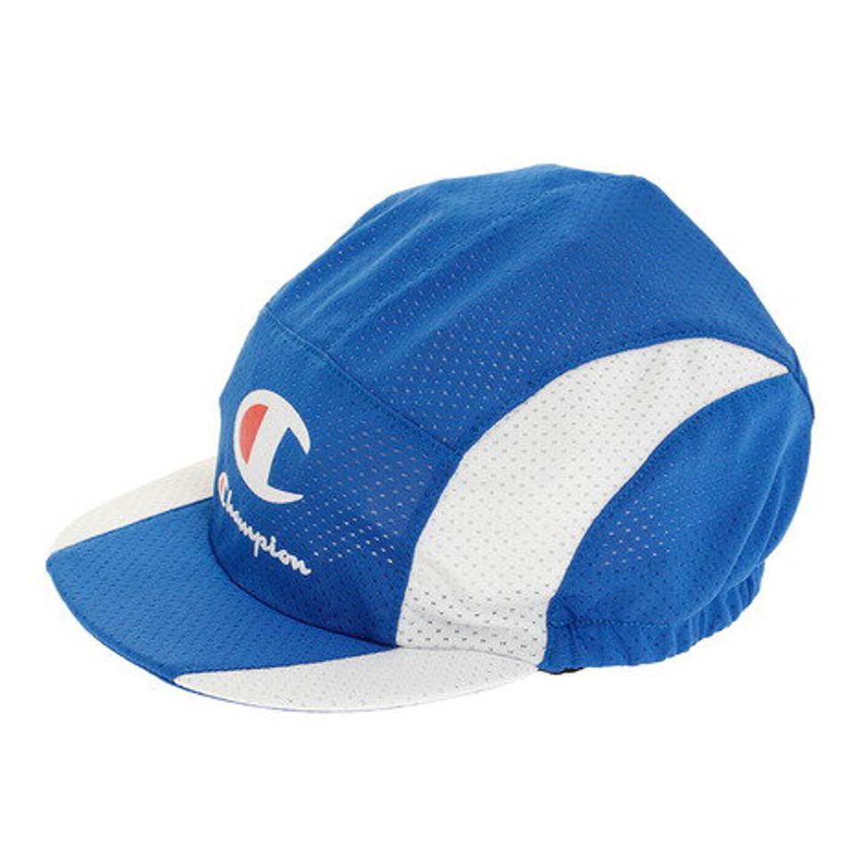 チャンピオン-ヘリテイジ（CHAMPION-HERITAGE） 帽子 ジュニア サッカープレイキャップ 141-005A BLU 熱中症対策 UVケア 吸汗速乾 消臭・抗菌 （キッズ）