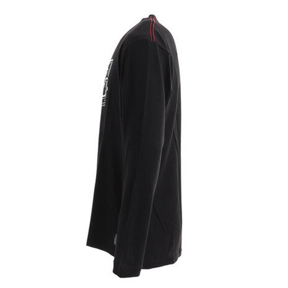 ライズ（RYZ）（メンズ）Tシャツ メンズ 長袖 MOLDING 869R9CD8730 BLK