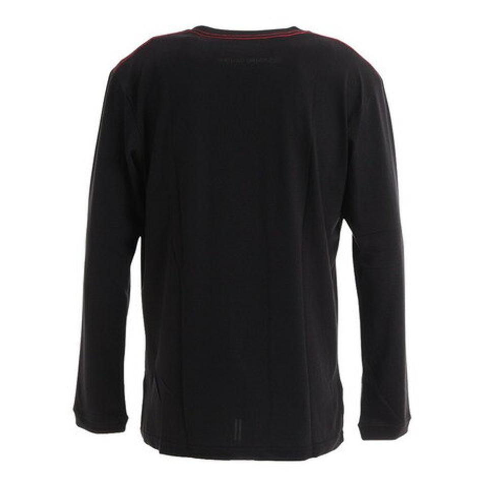 ライズ（RYZ）（メンズ）Tシャツ メンズ 長袖 MOLDING 869R9CD8730 BLK