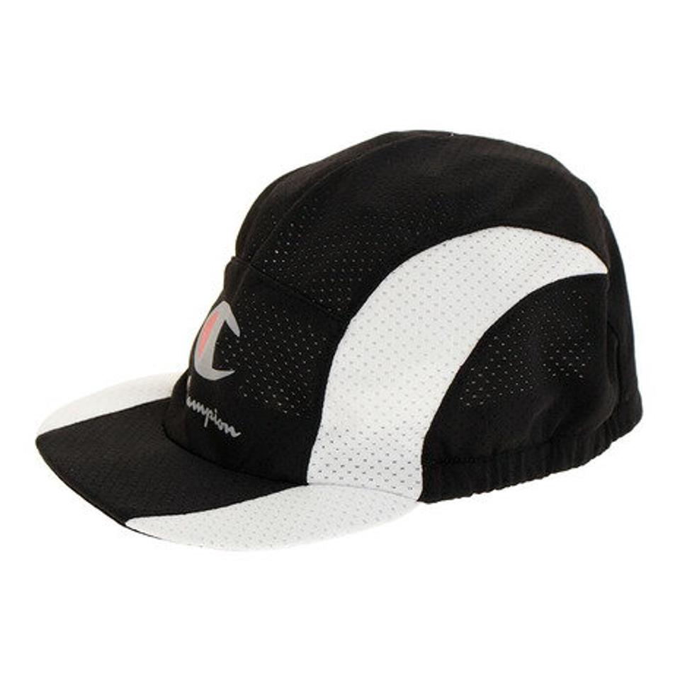 チャンピオン-ヘリテイジ（CHAMPION-HERITAGE） 帽子 ジュニア サッカープレイキャップ 141-005A BLK 熱中症対策 UVケア 吸汗速乾 消臭・抗菌 （キッズ）