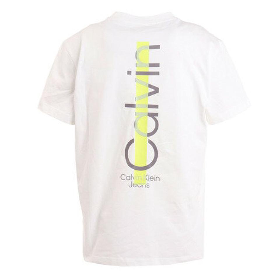 CALVINKLEIN JEANS （CALVINKLEIN JEANS ） A-SS REG CKLG TAPE Tシャツ J30J320570-YAF （メンズ）
