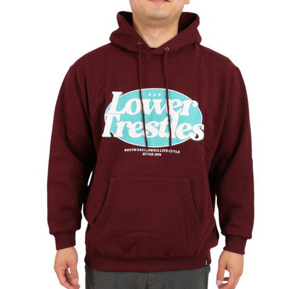 エスエーエス(SAS)(メンズ)裏起毛ヘビーパーカ LOWER SAS2217203-39:WINE