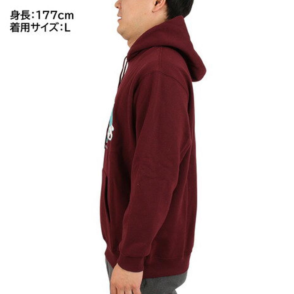 エスエーエス(SAS)(メンズ)裏起毛ヘビーパーカ LOWER SAS2217203-39:WINE