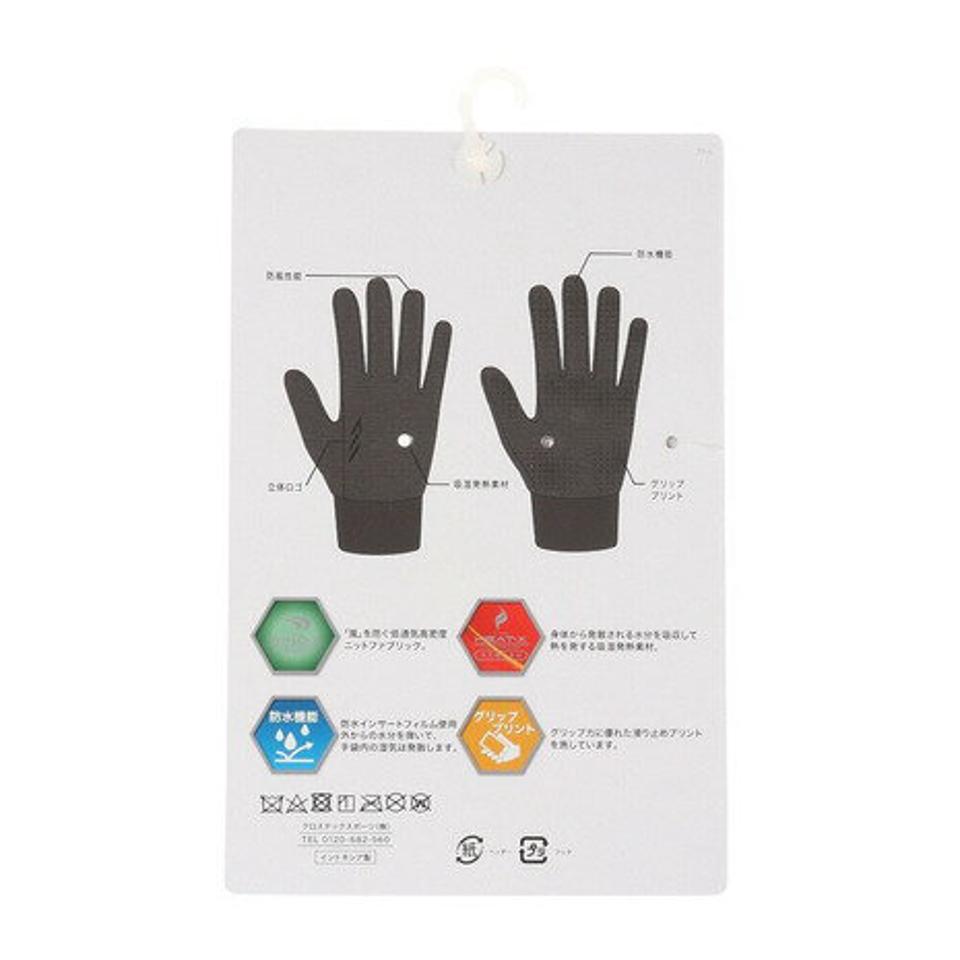 エーシーピージー(ACPG) ヒートクロス 防水防風グローブ 900PA0SN3006 BLK (メンズ)