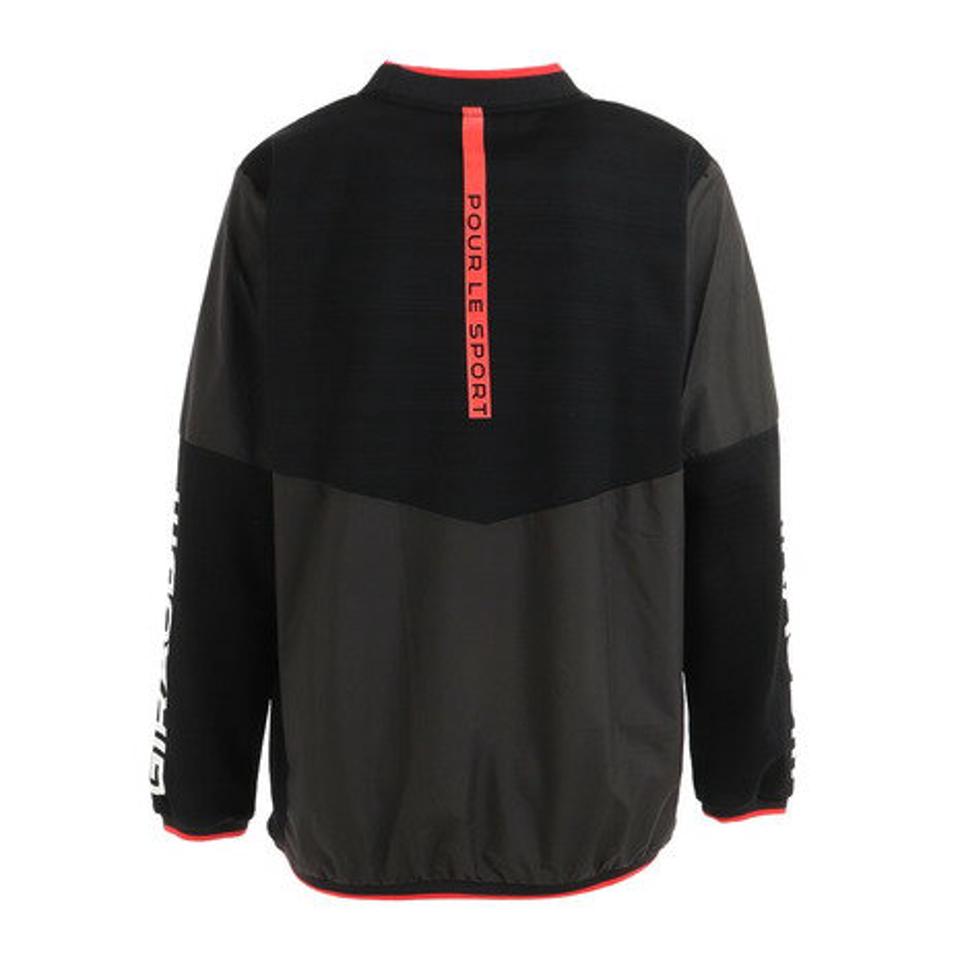 【10%OFFクーポン! 23日迄】ジローム(GIRAUDM)(メンズ)サッカー ウェア メンズ ハイブリットピステトップシャツ 741GM1ES5503 BLK