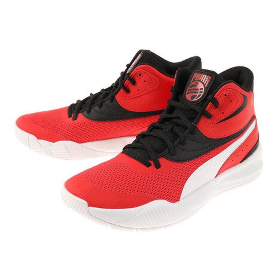 【20%OFFクーポン 3/5限定】プーマ（PUMA）（メンズ） バスケットシューズ バッシュ トリプル ミッド 376451 ミドルカット