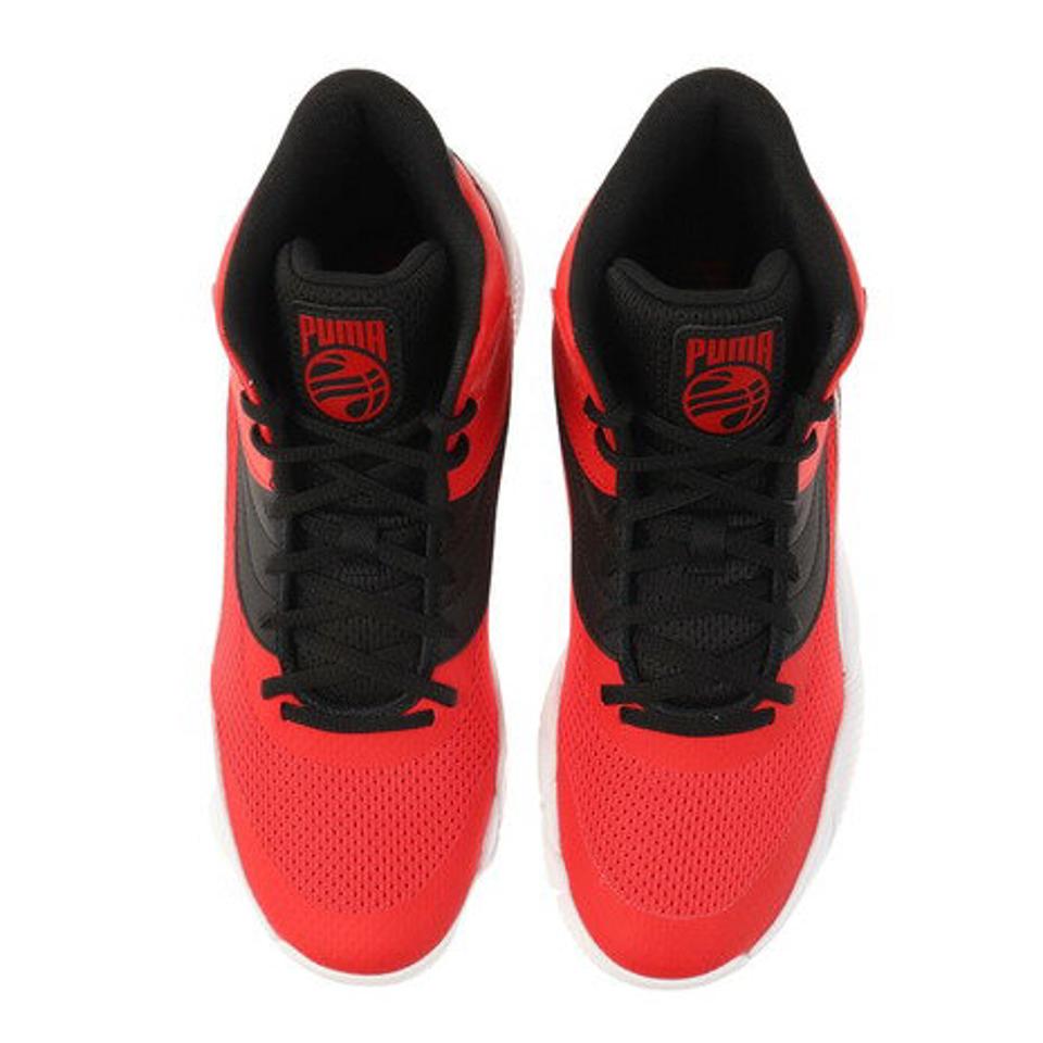 【20%OFFクーポン 3/5限定】プーマ（PUMA）（メンズ） バスケットシューズ バッシュ トリプル ミッド 376451 ミドルカット