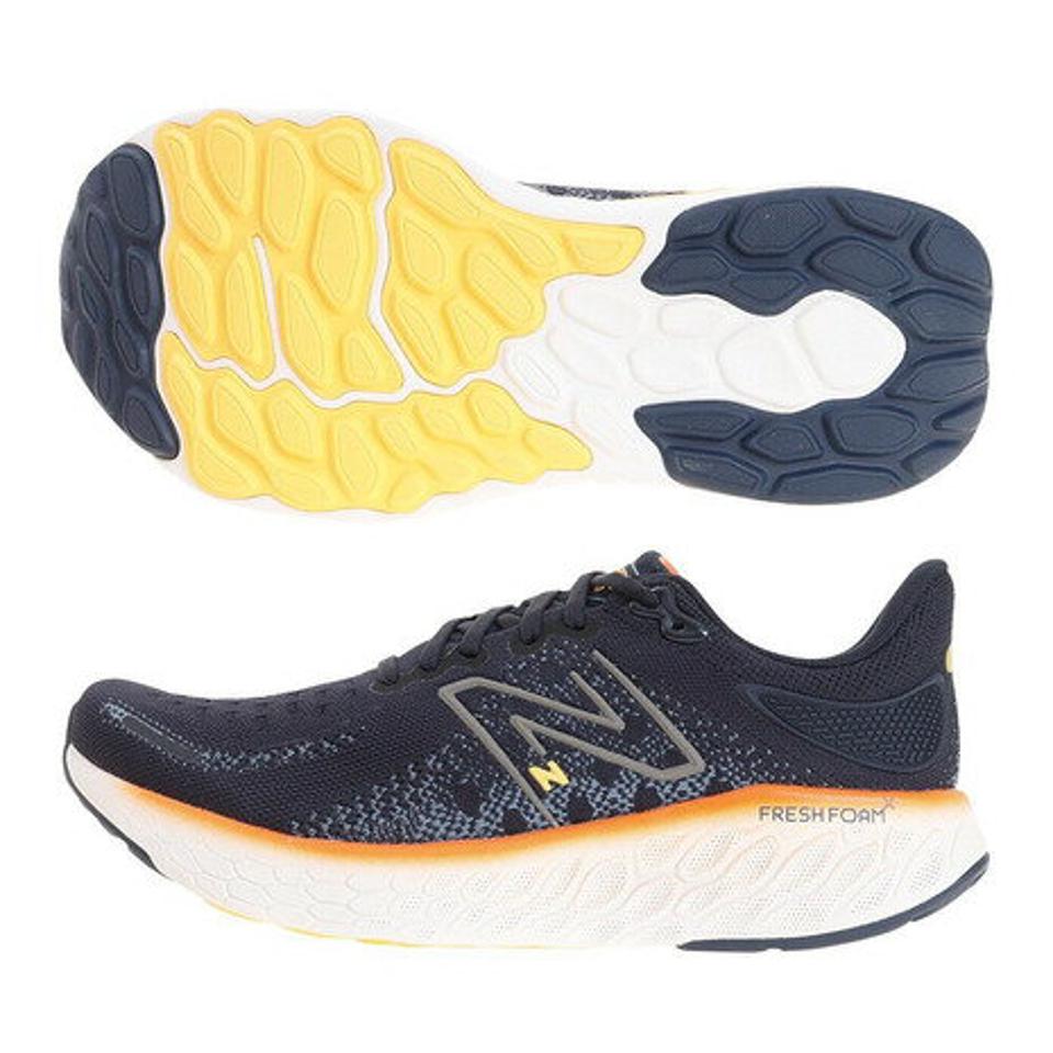 ニューバランス（new balance） ランニングシューズ ジョギングシューズ Fresh Foam X 1080 v12 E12 M1080E122E ネイビー スニーカー （メンズ）