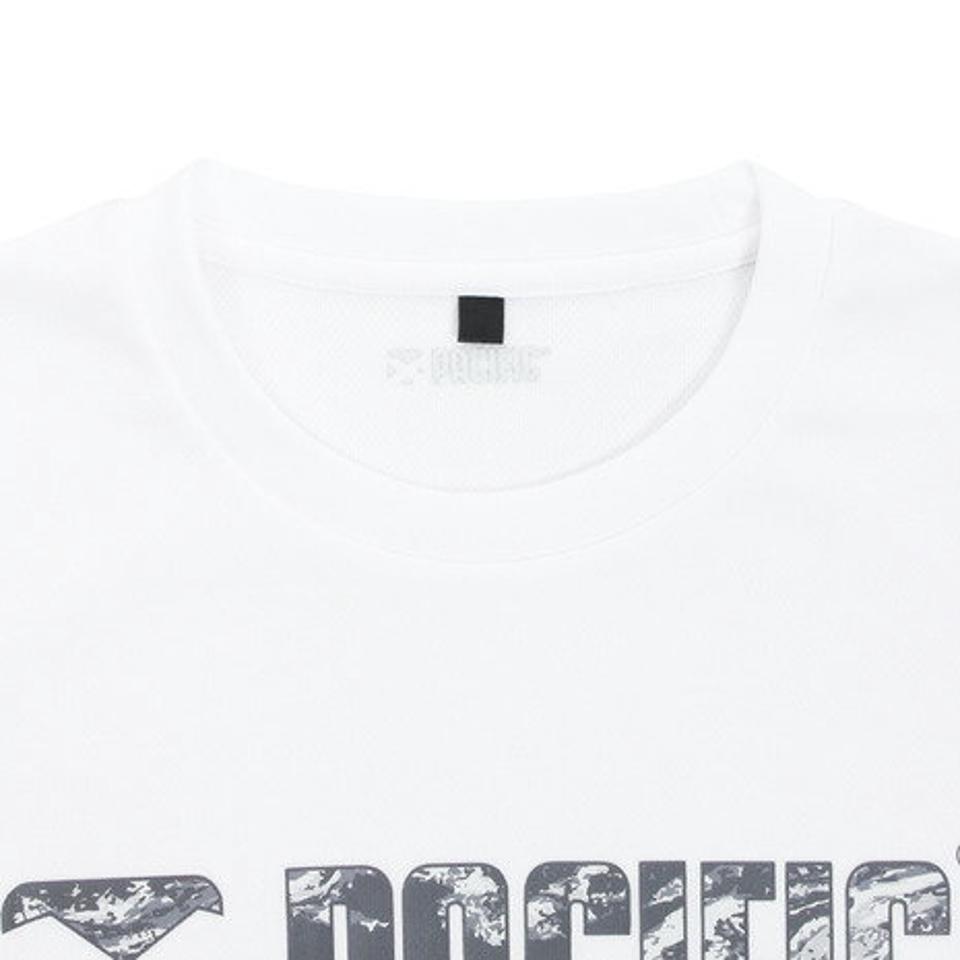 パシフィック（PACIFIC） テニス Tシャツ メンズ 半袖 ドライプラス ロゴ PT19SM701 WHT （メンズ）