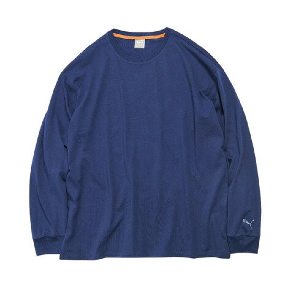 プーマ（PUMA） SUPER PUMAリラックス 長袖Tシャツ 589887 01 NVY （メンズ、レディース）