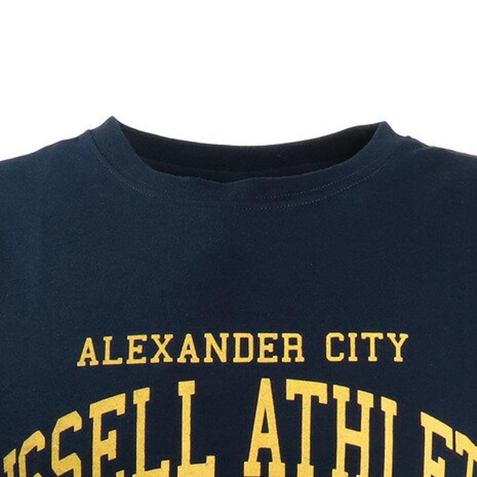 ラッセル（RUSSELL） BD カレッジ 半袖Tシャツ RBM21S0020 NVY （メンズ）