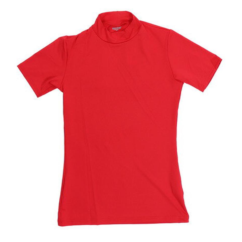 デュアリグ(DUARIG) サッカー ウェア メンズ ストレッチハイネックシャツインナーシャツ 741D7ES3037 RED インナーアンダーシャツ (メンズ)