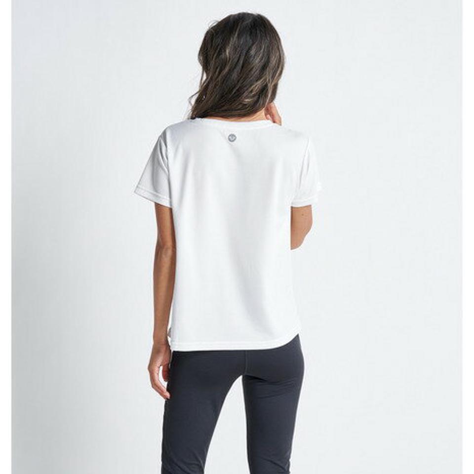 ロキシー（ROXY）（レディース）水陸両用 速乾 UVカット Tシャツ SMILE 22FWRST224539WHT