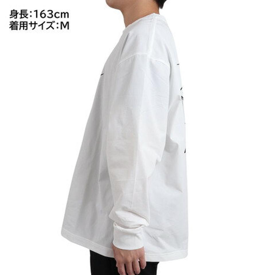 ラスティ（RUSTY）（メンズ）バックロゴ 長袖Tシャツ 932074WHT