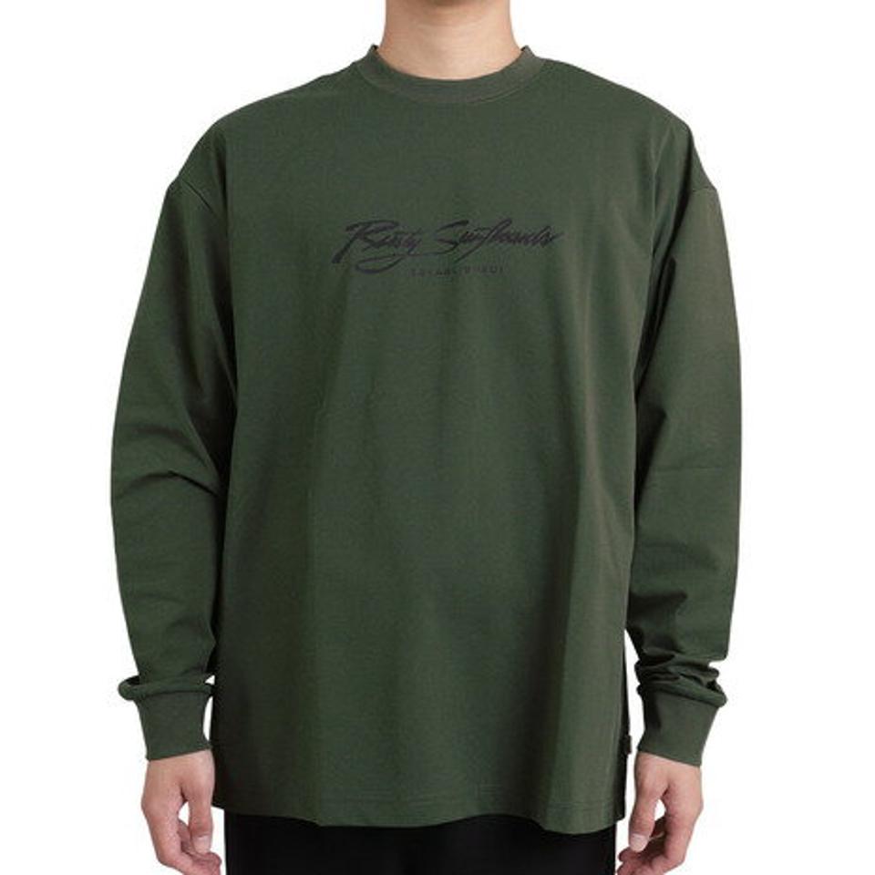 ラスティ（RUSTY） バックロゴ 長袖Tシャツ 932074KHA （メンズ）