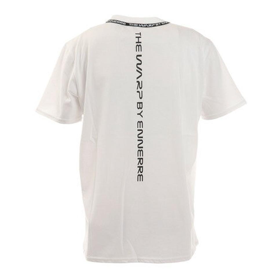 【10/10 24h限定エントリー＆対象4店舗買い回りで最大P10倍！】ザ・ワープ・バイ・エネーレ（The Warp By Ennerre） デオセル天竺 半袖グラフィックTシャツ WB3KJA19 WHT （メンズ）