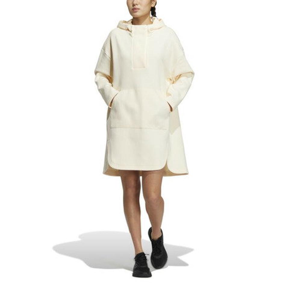 アディダス(adidas)(レディース)PRSVE オーバーサイズフィット ダブルニット フード付きチュニック VM083-HM2822