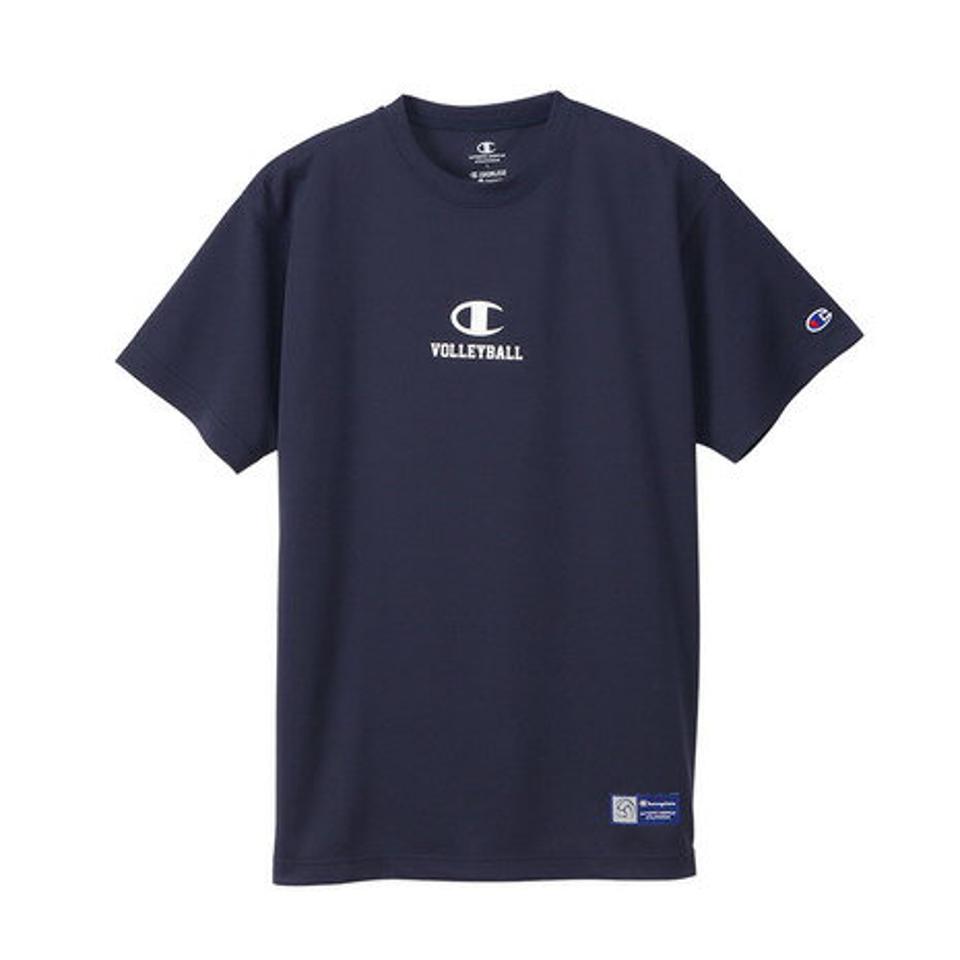 チャンピオン(CHAMPION)(メンズ)バレーボールウェア ショートスリーブTシャツ C3-WV308 370 速乾