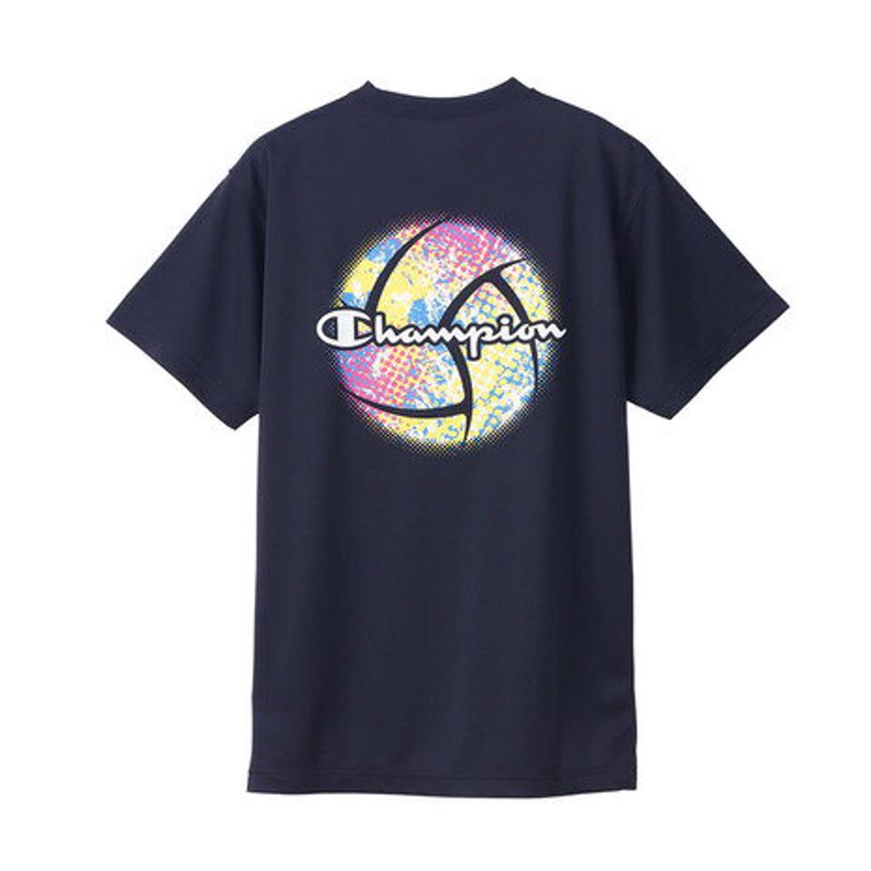 チャンピオン(CHAMPION)(メンズ)バレーボールウェア ショートスリーブTシャツ C3-WV308 370 速乾