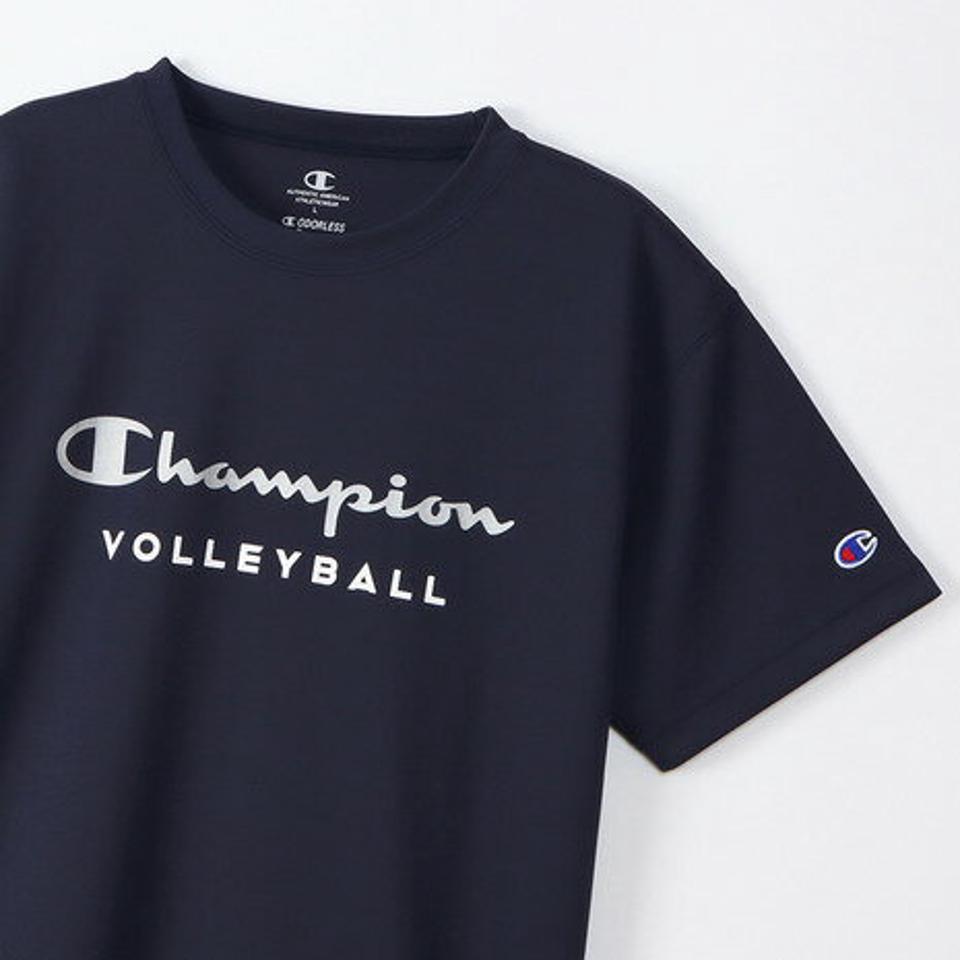 チャンピオン(CHAMPION)(メンズ)バレーボールウェア ショートスリーブTシャツ C3-VV302 370
