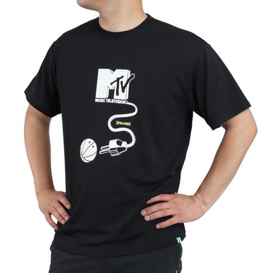 スポルディング(SPALDING)(メンズ) バスケットボールウェア Tシャツ MTV アンプラグド SMT22150M