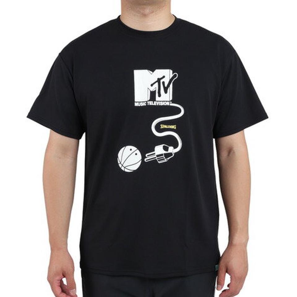 スポルディング(SPALDING)(メンズ) バスケットボールウェア Tシャツ MTV アンプラグド SMT22150M