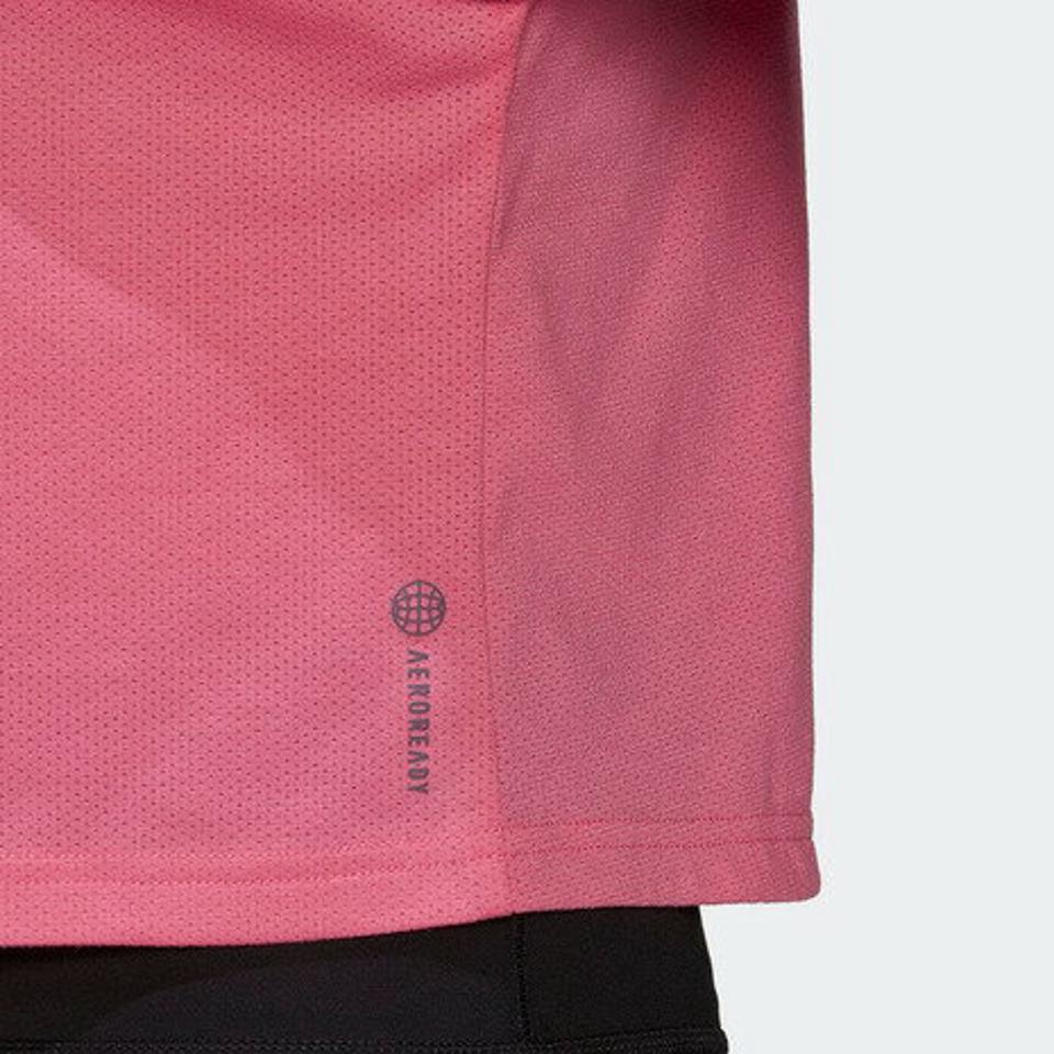 アディダス（adidas）（レディース）トレイン アイコンズ 3バーロゴ半袖Tシャツ WH926-HK6960