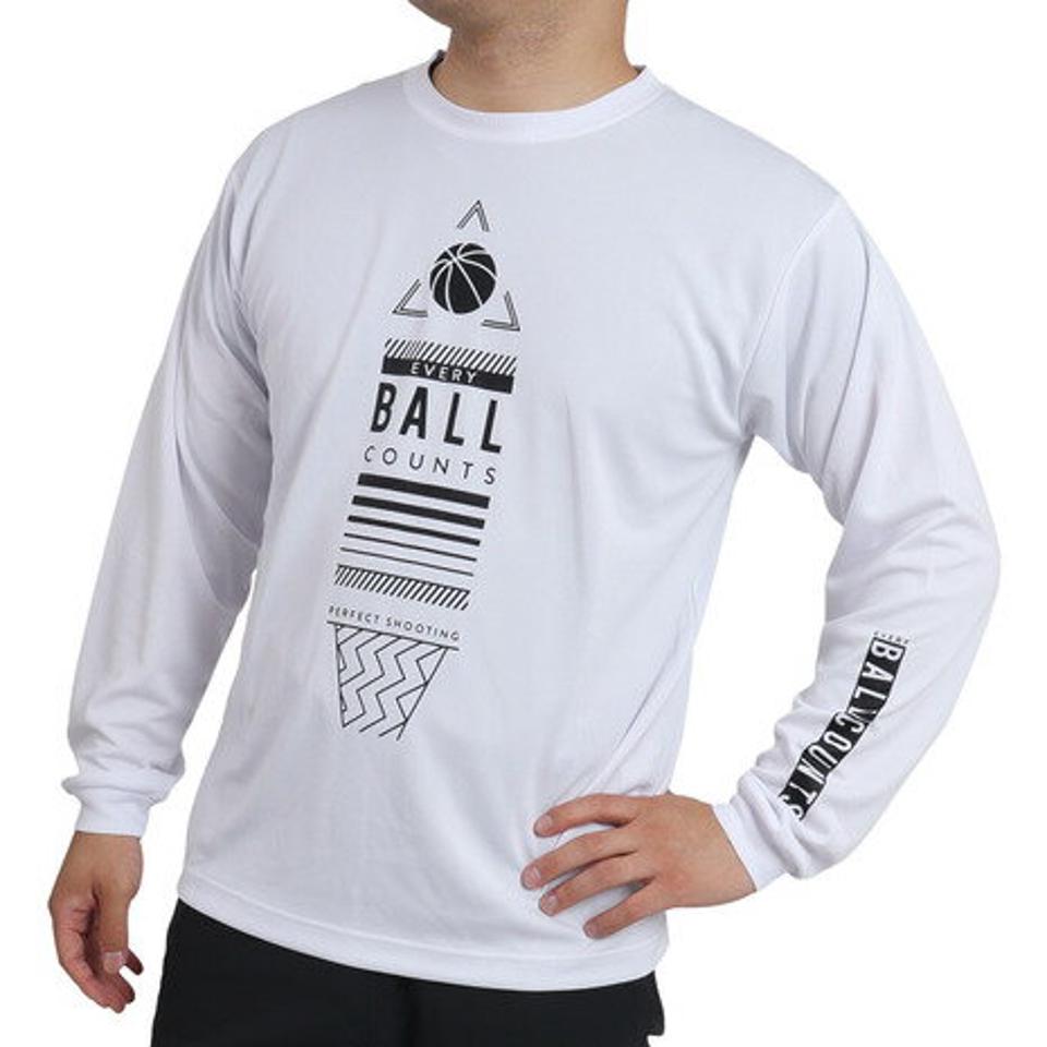 【4/15 24h限定 エントリー＆対象3店舗以上買い回りで最大P10倍！】エックスティーエス（XTS）（メンズ、レディース） バスケットボールウェア ロンT ドライプラス 長袖Tシャツ 751TS2CD0005