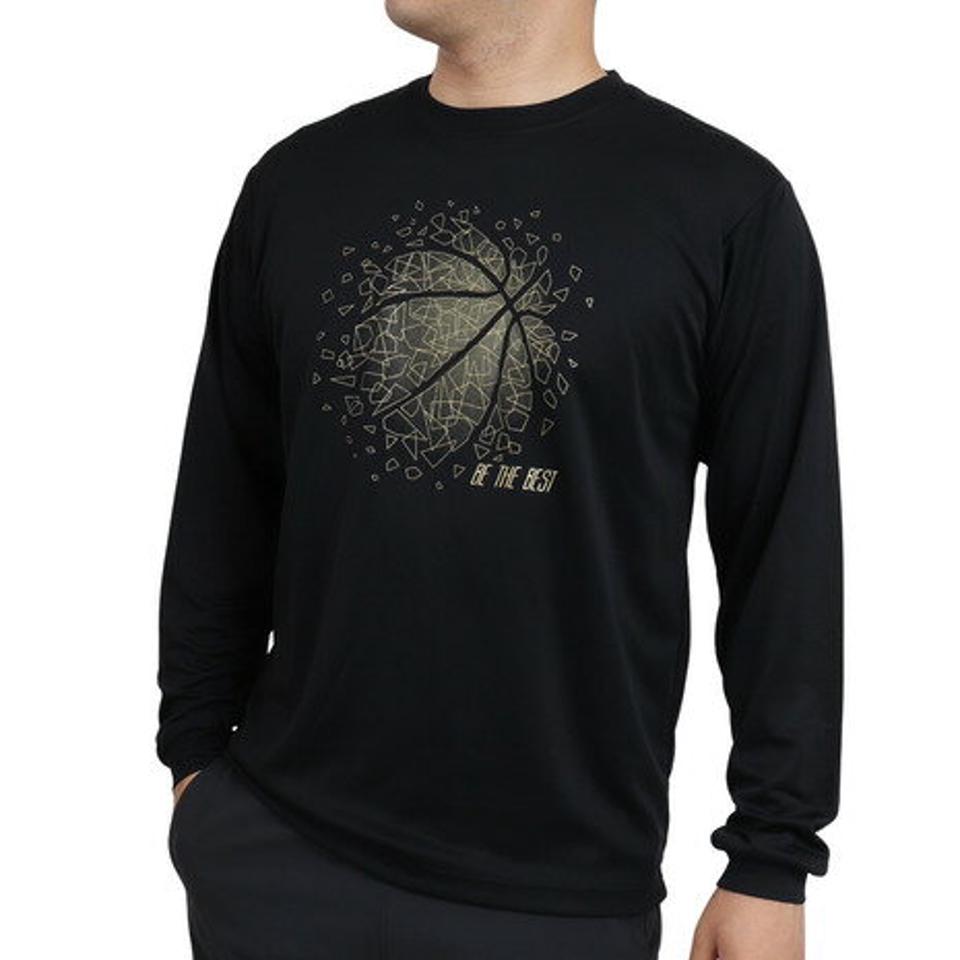 【10/26 10:00〜10/28 23:59迄 エントリー&対象3店舗買い回りで最大P10倍!】エックスティーエス(XTS) 【9月20日発売予定】 バスケットボールウェア ロンT ドライプラス 長袖Tシャツ 751TS2CD0004 BLK (メンズ、レディース)