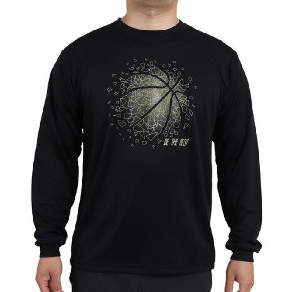 【10/26 10:00〜10/28 23:59迄 エントリー&対象3店舗買い回りで最大P10倍!】エックスティーエス(XTS) 【9月20日発売予定】 バスケットボールウェア ロンT ドライプラス 長袖Tシャツ 751TS2CD0004 BLK (メンズ、レディース)