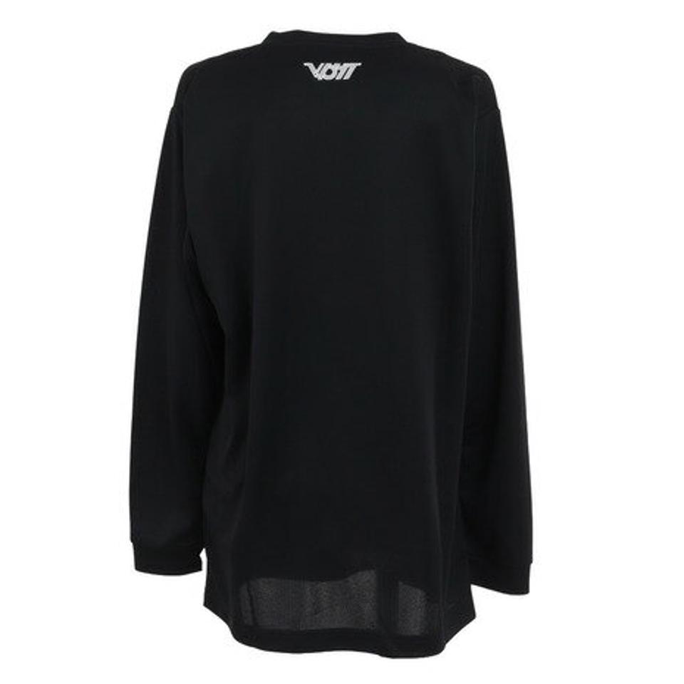 【10/26 10:00〜10/28 23:59迄 エントリー&対象3店舗買い回りで最大P10倍!】エックスティーエス(XTS) 【9月20日発売予定】 バスケットボールウェア ロンT ジュニア ドライプラス 長袖Tシャツ 751TS2CD0001 BLK (キッズ)