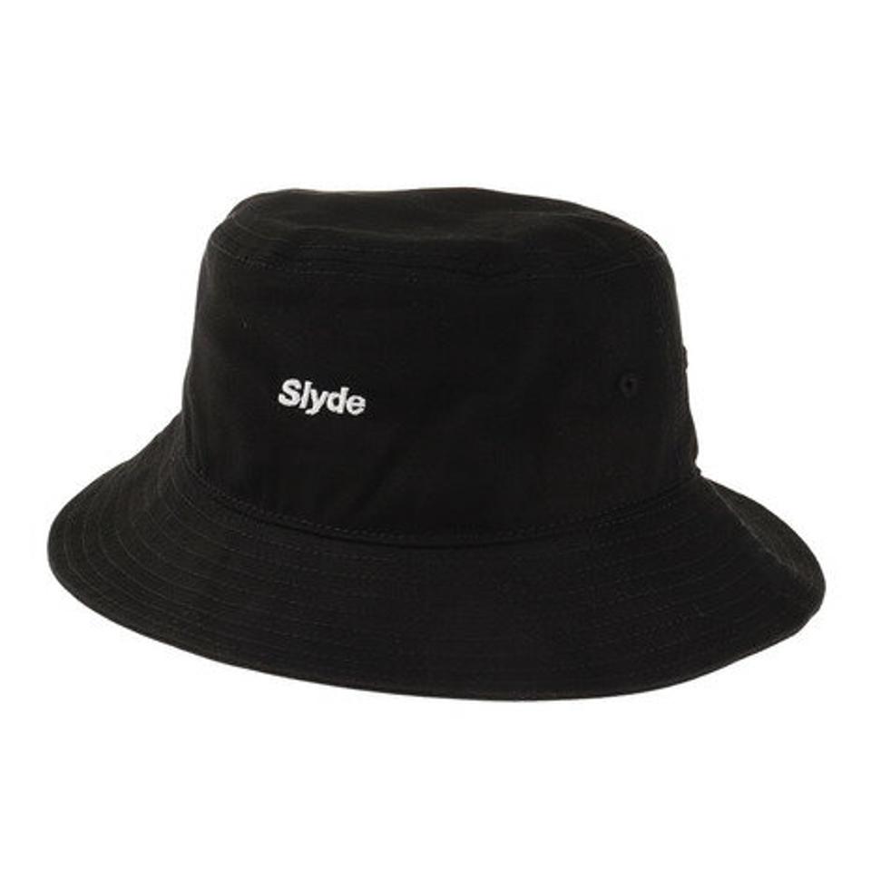 スライド（SLYDE）（レディース）帽子 レディース ハット ロゴ バケットハット sl2021CAP702-BLK 大きめ 日よけ