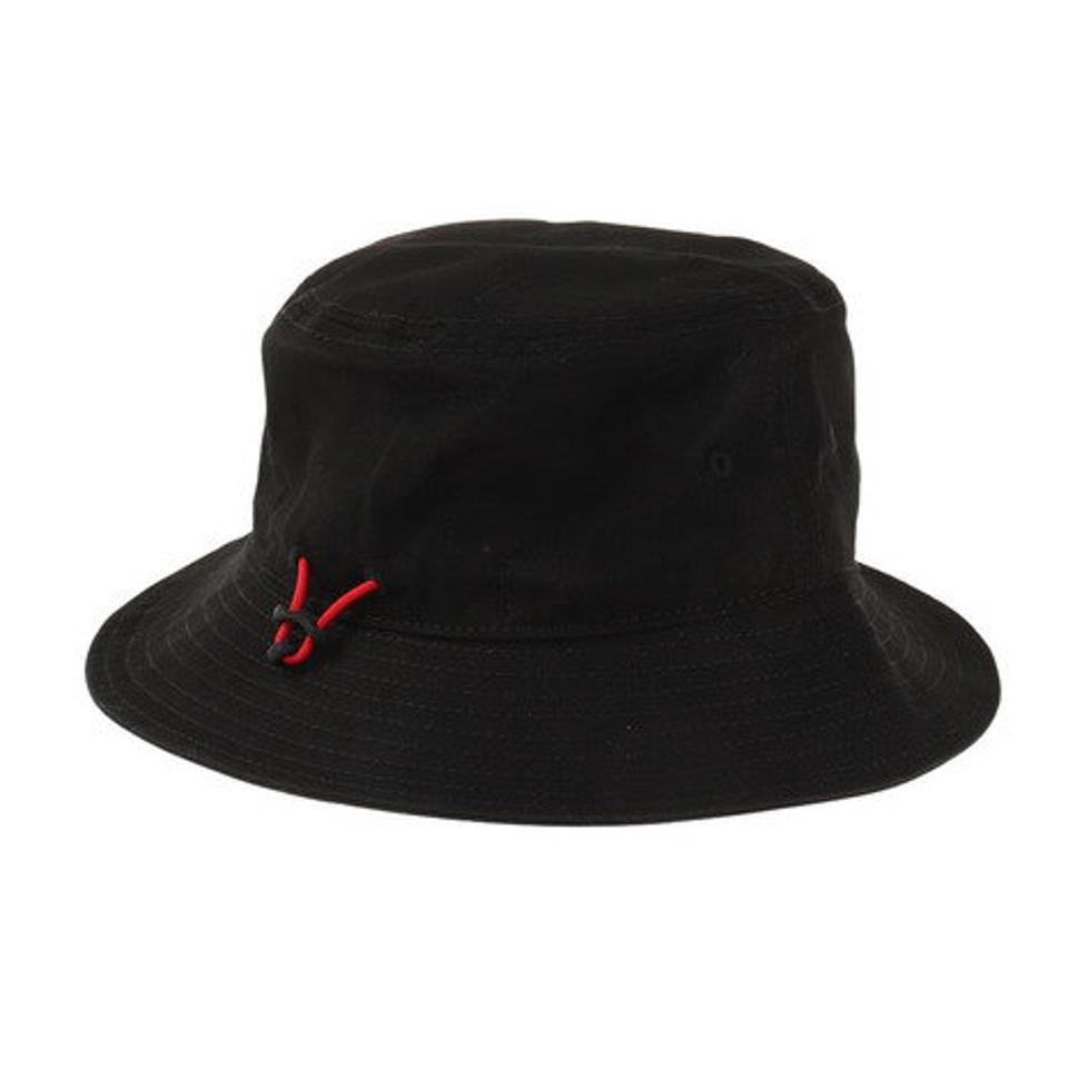 スライド（SLYDE）（レディース）帽子 レディース ハット ロゴ バケットハット sl2021CAP702-BLK 大きめ 日よけ