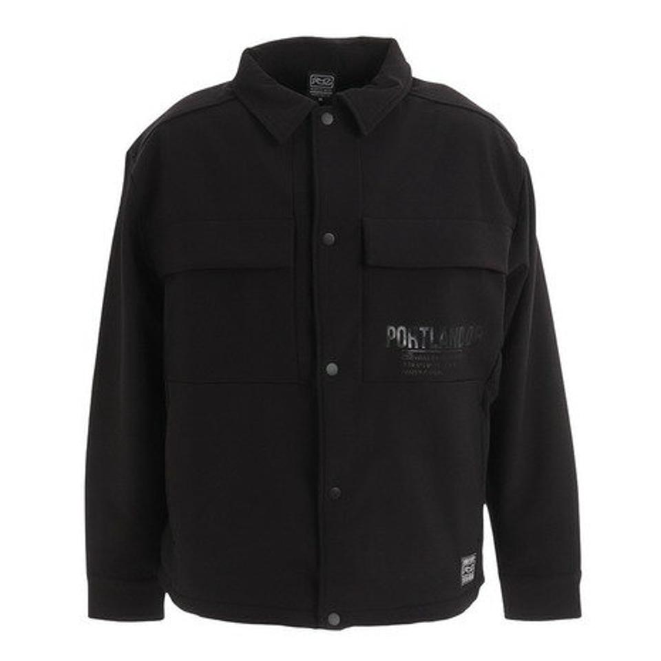 ライズ（RYZ）（メンズ）BONDED SHIRTS ジャケット RZ10EG22FW5006 BLK