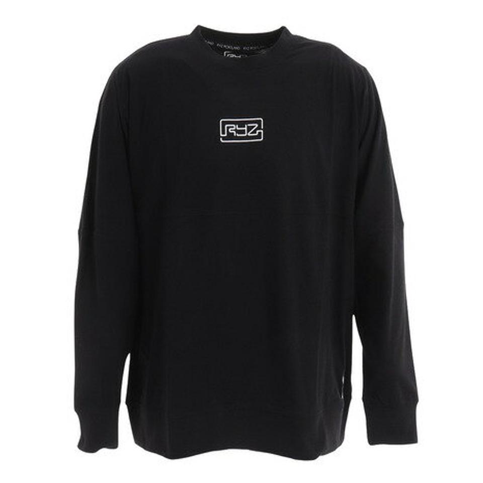 【2点10%OFFクーポン対象!8/10まで】ライズ(RYZ)(メンズ)RYZ 長袖Tシャツ RZ10CD22FW5000 BLK
