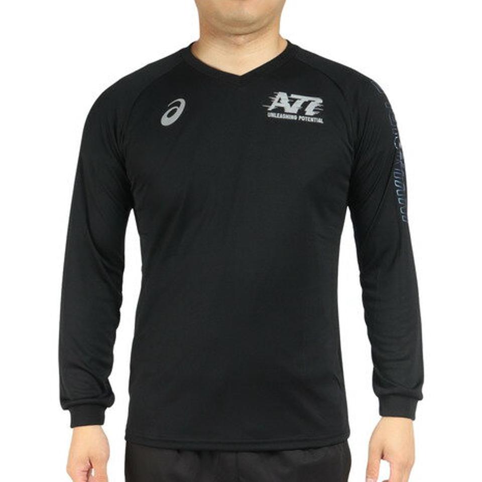 アシックス(ASICS)(メンズ)バレーボールウェア A77 長袖Tシャツ 2031E131.002