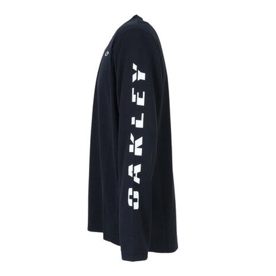 【2/25〜2/26 48h限定 エントリー&対象4店舗買い回りで最大P10倍!】オークリー(OAKLEY)(メンズ)テニスウェア Slant Logo Print 長袖Tシャツ 6.0 FOA404191-02E 吸汗