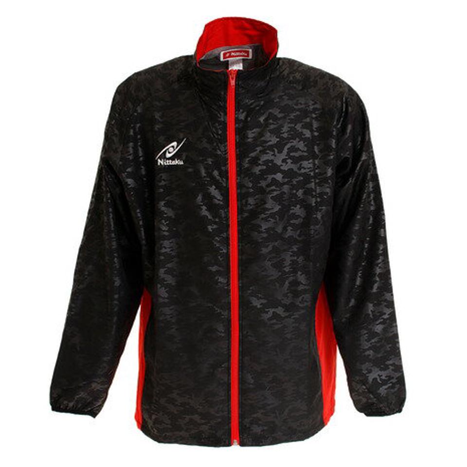 【10%OFFクーポン 11/3まで】ニッタク(Nittaku) ブレーカーシャツ NW-2860 20 RD 卓球ウェア (メンズ、レディース)