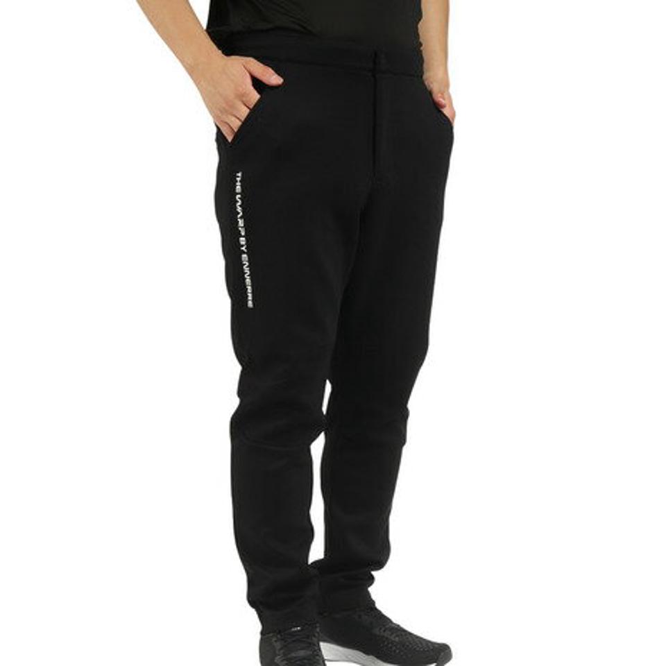 【スポーツデー エントリーでP5倍！4/3 9:59迄】ザ・ワープ・バイ・エネーレ（The Warp By Ennerre）（メンズ）SPACER ニットスウェットパンツ WB3NJD09 BLK