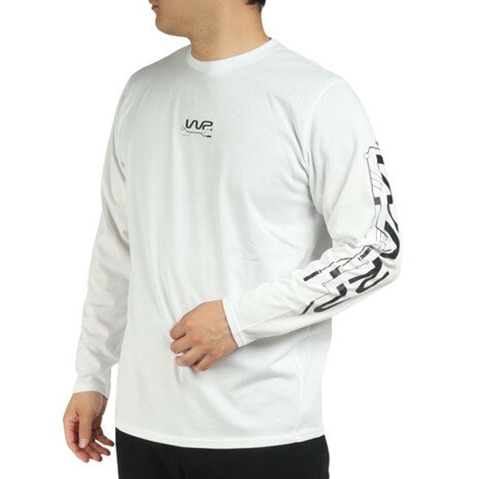 ザ・ワープ・バイ・エネーレ(The Warp By Ennerre)(メンズ)長袖Tシャツ WB3NJB12 WHT