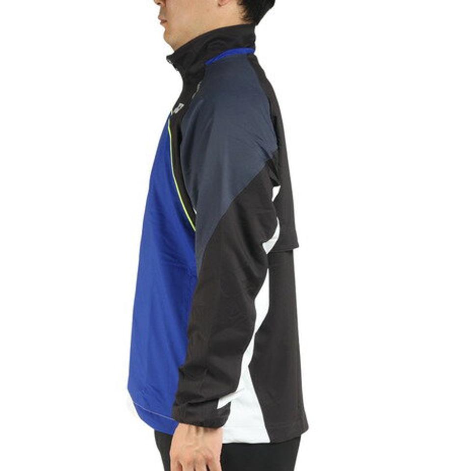 【5%OFFクーポン 12/23まで】ヨネックス(YONEX)(メンズ、レディース)テニスウェア 裏地付ウィンドウォーマーシャツ 70087-472