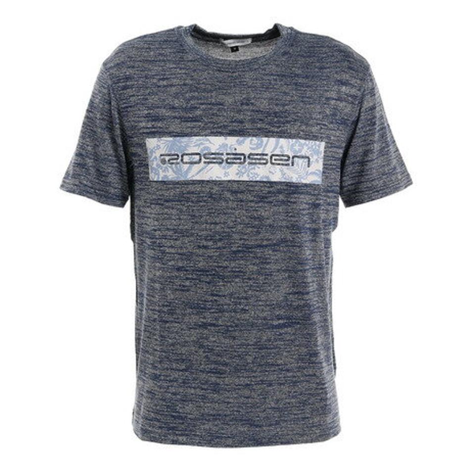 ROSASEN レーヨン 半袖Tシャツ 047-22445-096 (メンズ)